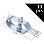 10 pi�ces tendeur grillage, tendeur de cl�ture, tendeurs � fil barbel�, kit de connecteurs tendeur de ...