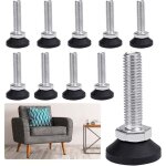 10 pi�ces vis de r�glage pour meuble m1040mm pieds de nivellement pour meubles pied v�rin r�glable en ...