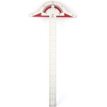 Frixovel - 10 pouces woodworkers edge ruler, rgle d'arte pour le travail du bois, rapporteur d'angle ...