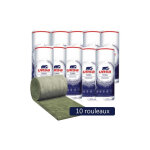 10 rouleaux laine de verre ursa mnu 40 terra nu - ep. 200mm - 48m� - r 5