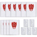 10 sacs d'aspirateur pour miele fjm 3d, sacs aspirateur pour compact c1 c2 complete c1 s�rie s2 s3 s4 ...