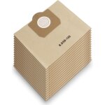 10 sacs filtrants en papier pour k�rcher 6. 959 - 130. 0, wd3 sacs d'aspirateur sacs filtrants pour wd3 ...