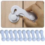 10 serrures de porte de sécurité pour bébé avec adhésif, serrures d'armoires et de tiroirs, serrures ... 10 serrures de porte de sécurité pour bébé avec adhésif, serrures d'armoires et de tiroirs, serrures ...