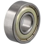 10 x 26 8mm 6000z / 6000zz roulement a billes gorge profonde