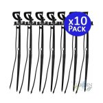 Lot de 10 micro arroseur inverse circulaire  360 pour l'irrigation agricole et l'irrigation en jardinage ...