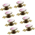 10 x poign�es de porte, boutons de porte boutons de meubles bouton de meubles ensemble poign�e de meubles ...