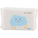 100 feuilles de lingettes b�b� non - tiss�, usage visage sec ou humide, serviettes jetables