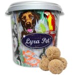 100 pcs. boulettes de msanges lyra pet sans filet  90 g = 9 kg dans un tonneau de 30 l