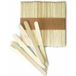 100 pi�ces b�tonnet de glace b�tonnets en bois naturel � d�corer b�tonnet, b�tons d'artisanat en bois ...