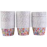 100 pi�ces caissettes papier mini cupcakes, moules muffins ronds pour p�tisserie, mariage et f�tes � ...