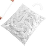 100 pi�ces film alimentaire reutilisable, ecobag couvre plat, sac de conservation alimentaire, couvre ...