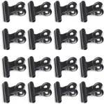 100 pi�ces pince papier fichier, bureau binder clips 22mm, pinces � photo pince metallique, binder clips ...