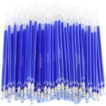 100 recharges de marqueurs pour tissu - stylos pour tissu effaables  chaud - stylo  disparition automatique ...
