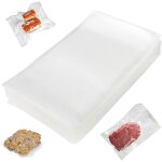100 sacs sous vide alimentaire, sachet film congelation mise poche vide 15cm x 25cm pour machine vide ...