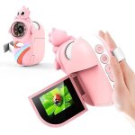 1000x microscope pour enfants, microscope num�rique portable avec �cran ips de 2 , petiscope de poche ...
