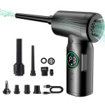 100000 tr / min souffleur air comprim�, d�poussi�rants puissants �lectrique, 4 vitesses 7500 mah, pour ...