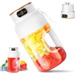1000ml machine  jus portable, grande capacit milkshake blender, usb rechargeable, 5 lames smoothie ...