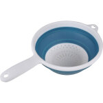 Douceur d'intrieur - passoire retractable bleu paon