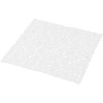 Douceur d'intérieur - tapis fond de douche galet blanc Douceur d'intérieur - tapis fond de douche galet blanc
