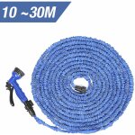 Skecten - 100ft tuyaux d'arrosage extensible r�tractable 10m / 30m avec pistolet 7 fonctions bleu