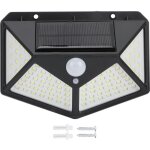100led solaire capteur de mouvement lumire tanche applique murale lampadaire pour jardin extrieur