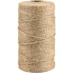 100m ficelle jute ficelles de jardinage corde naturelles fil de jute corde fine pour jardiage d�coration ...