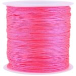 100m x 0. 8mm nylon artisanat noeud chinois satin cordon queue de rat bracelet macram� fil tress� corde ...
