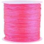 100m x 0. 8mm nylon artisanat noeud chinois satin cordon queue de rat bracelet macram fil tress corde ...