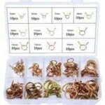100pcs clip � ressort tuyau collier serrage durite essence serre - joints � tuyaux colliers de clip � ...
