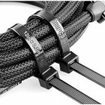 100pcs collier de serrage plastique, serre cable 300mm×7, 6mm serflex noir nylon autobloquant resistant ... 100pcs collier de serrage plastique, serre cable 300mm×7, 6mm serflex noir nylon autobloquant resistant ...