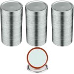100pcs couvercles de bocaux � conserve couvercle int�rieur pour bouche r�gulatrice 70mm couvercle de ...