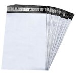100pcs enveloppe plastique expedition, emballage colis vetement, pochette envoie , autoadhsive sachet ...