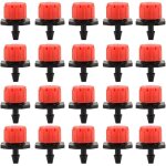 100pcs goutteurs irrigation goutte � goutte dripper, buses de gicleurs �metteur jardin, arrosage goutte ...
