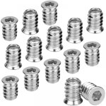 Cyslmuk - 100pcs insert fileté bois ecrou hexagonal m6 x 15 mm insert a visser en alliage de zinc douille ... Cyslmuk - 100pcs insert fileté bois ecrou hexagonal m6 x 15 mm insert a visser en alliage de zinc douille ...