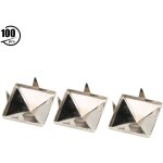 Kkmoon - 100pcs square pyramid punk rivets 4 claw metal studs for bracelets vêtements chaussures handbagsilver ... Kkmoon - 100pcs square pyramid punk rivets 4 claw metal studs for bracelets vêtements chaussures handbagsilver ...
