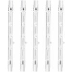 100w 118mm r7s dimmable ampoule halog�ne crayon blanc chaud 2800k r7s lin�aire projecteur ac220 - 240v ...