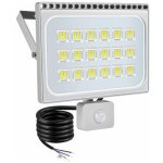 100w projecteur led exterieur dtecteur de mouvement etanche ip65 8000lm lampe de scurit 6500k blanc ...
