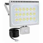100w projecteur led exterieur dtecteur de mouvement etanche ip65 8000lm lampe de scurit 6500k blanc ...