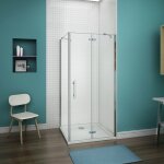 100x70x187cm cabine de douche porte de douche anticalcaire paroi de douche cabine de douche � charni�re ...