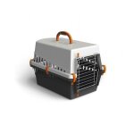 Mediawave store - 10571 caisse de transport avec grille en metal pour chiens et chats 50 cm couleur: ...