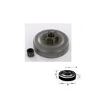 Mc culloch - 106114w - pignon de chaine 3 / 8' lp 6 dents pour trononneuse mac culloch partner poulan ...