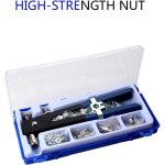 106pcs pince � riveter, pince � rivets aveugles, riveteuse manuelle, kit professionnelle de pinces � ...