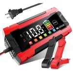 10a chargeur de batterie voiture, 12v 10a lifepo4 chargeur batterie pour moto avec rparation automatise, ...