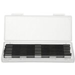 10pcs 82mm x 5. 5 mm hss rabot rversible lames pour bosch black decker mafell