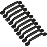 10pcs 96mm poign�e meuble poign�e noir b�ton de porte cuisine meuble placard