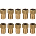 10pcs adaptateur valve - presta schrader valve adaptateur de v�lo - avec bague d'�tanch�it�