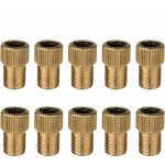 10pcs adaptateur valve - presta schrader valve adaptateur de vlo - avec bague d'tanchit - ymyny