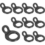 10pcs anneaux de sangle d'arrimage ancrages d'arrimage crochets anneaux d'arrimage en ccier pour points ...