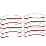 10pcs belon de pon�age en aluminium pander de papier de verre de bande abrasif 533 x 9 mm (600 )
