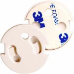 10pcs cache prise bebe franais - rvolutionnaire protections lectrique: mcanisme tournant adhsif ...